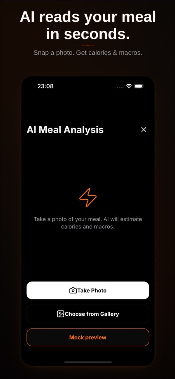 Fastive app screen 3