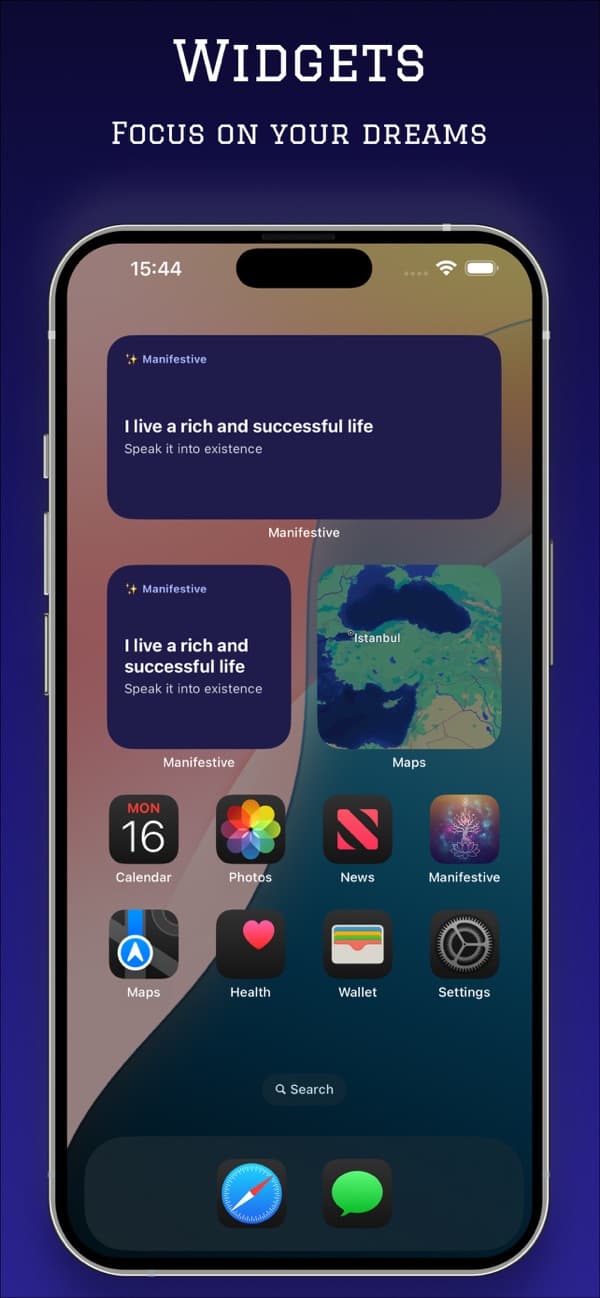 Manifestive app screen 6